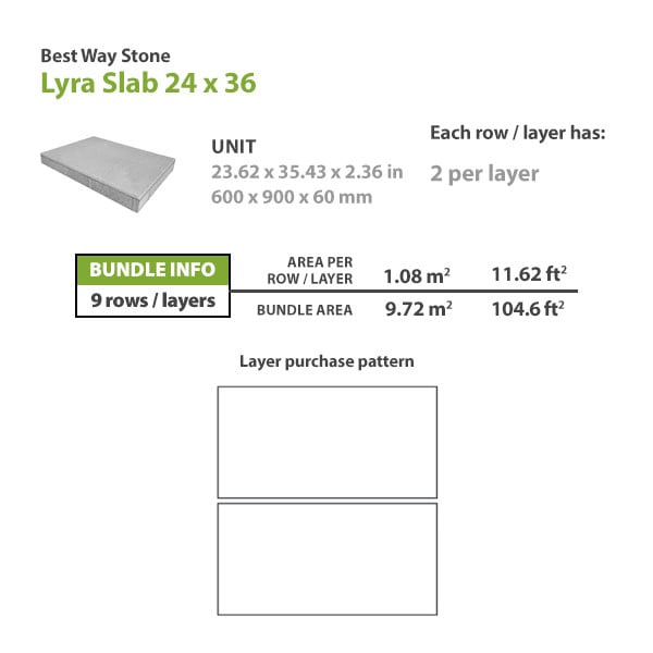 Best Way Stone Lyra Concrete Slab